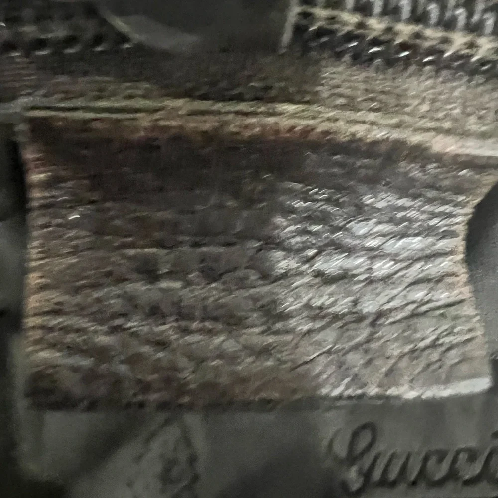 Gucci Guccissima Burgundy Crossbody Bag